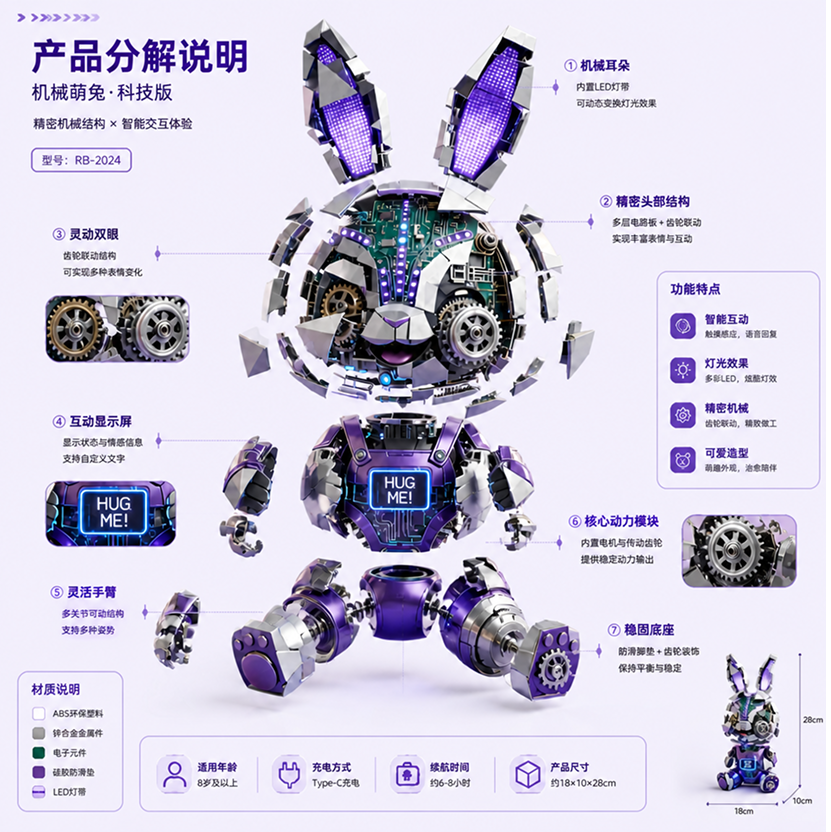 小鲁豆产品分解说明